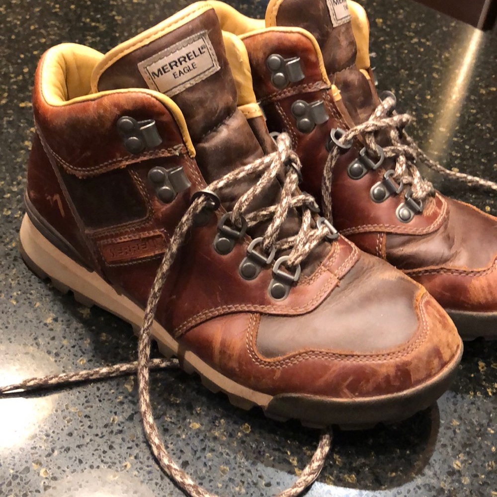 Merrel eagle hiking boots